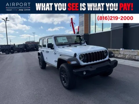 White 2027 Jeep Wrangler Sport S for sale in Platte City, MO