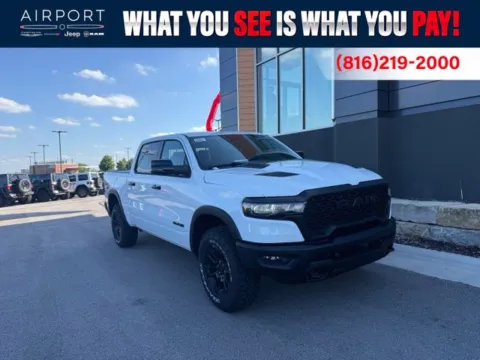 White 2027 Ram 1500 Rebel for sale in Platte City, MO
