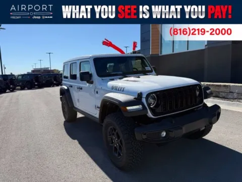 White 2027 Jeep Wrangler Willys for sale in Platte City, MO