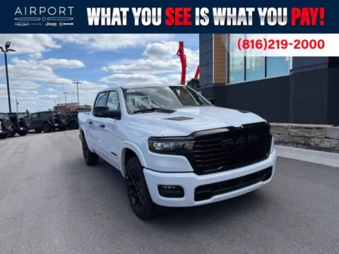 White 2027 Ram 1500 Laramie for sale in Platte City, MO