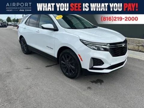 White 2023 Chevrolet Equinox RS for sale in Platte City, MO