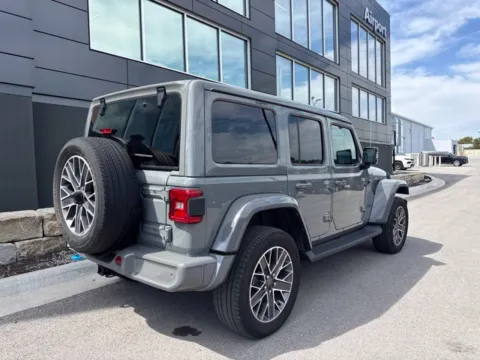 Another view of 2023 Jeep Wrangler Sahara 4xe for sale in Platte City, MO at Airport Chrysler Dodge Jeep Ram
