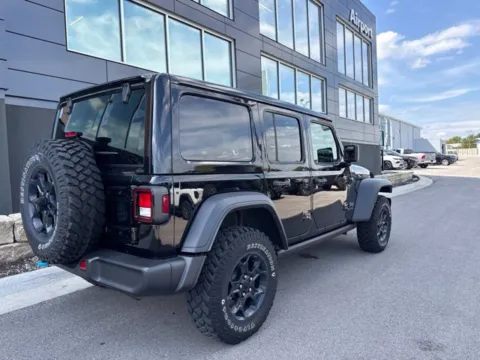 Another view of 2023 Jeep Wrangler Willys 4xe for sale in Platte City, MO at Airport Chrysler Dodge Jeep Ram