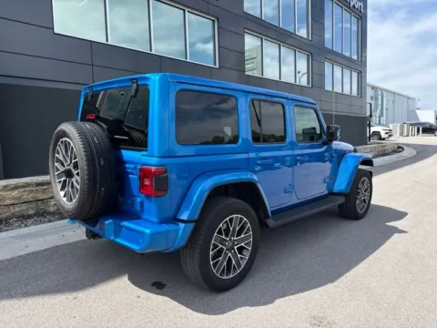 Another view of 2023 Jeep Wrangler Sahara 4xe for sale in Platte City, MO at Airport Chrysler Dodge Jeep Ram