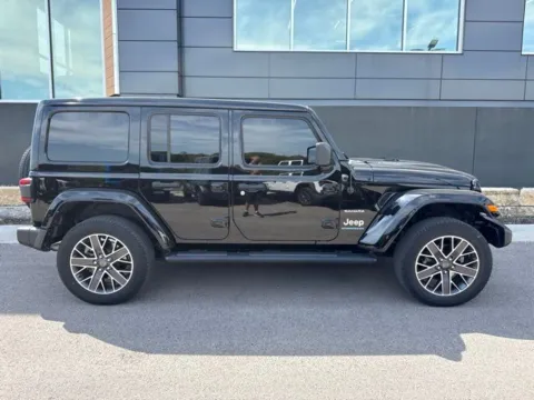 Photos of 2023 Jeep Wrangler Sahara 4xe for sale in Platte City, MO at Airport Chrysler Dodge Jeep Ram