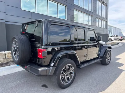 Another view of 2023 Jeep Wrangler Sahara 4xe for sale in Platte City, MO at Airport Chrysler Dodge Jeep Ram