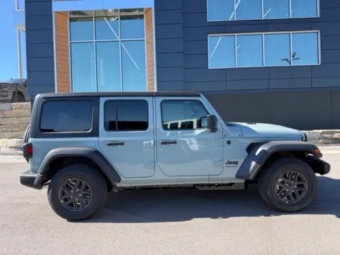 Photos of 2027 Jeep Wrangler Sport S for sale in Platte City, MO at Airport Chrysler Dodge Jeep Ram