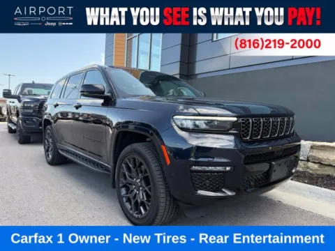 Blue 2024 Jeep Grand Cherokee L Summit for sale in Platte City, MO
