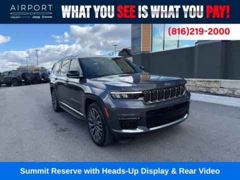 Gray 2023 Jeep Grand Cherokee L Summit for sale in Platte City, MO