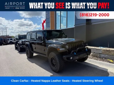 Black 2023 Jeep Wrangler Rubicon 20th Anniversary Edition 4xe for sale in Platte City, MO