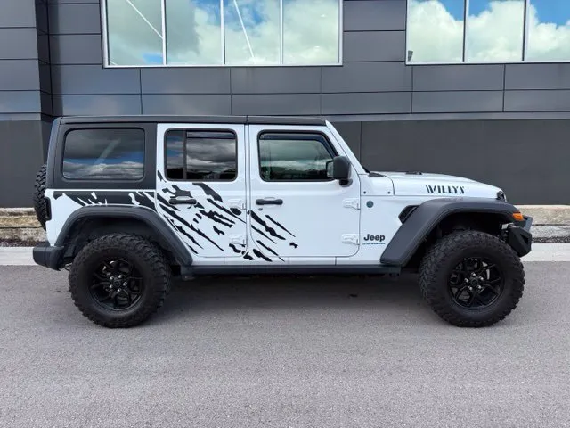 Used 2024 Jeep Wrangler 4xe Willys 4XE with VIN 1C4RJXN63RW275768 for sale in Kansas City