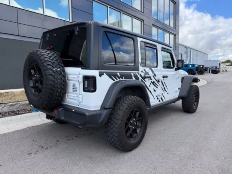 Another view of 2024 Jeep Wrangler Willys 4xe for sale in Platte City, MO at Airport Chrysler Dodge Jeep Ram