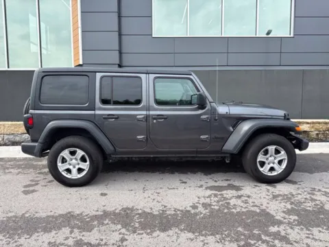 Photos of 2023 Jeep Wrangler Sport S for sale in Platte City, MO at Airport Chrysler Dodge Jeep Ram