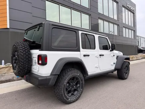 Another view of 2023 Jeep Wrangler Willys 4xe for sale in Platte City, MO at Airport Chrysler Dodge Jeep Ram