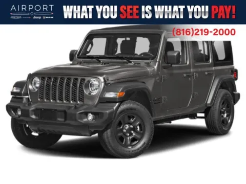 Gray 2027 Jeep Wrangler Sahara for sale in Platte City, MO