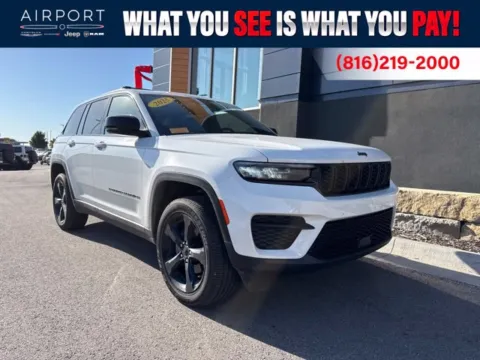 White 2025 Jeep Grand Cherokee Altitude X for sale in Platte City, MO
