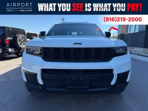 White 2024 Jeep Grand Cherokee L Altitude for sale in Platte City, MO