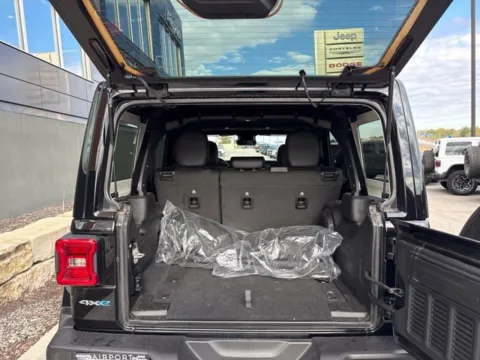 More photos of 2024 Jeep Wrangler Sahara 4xe at Airport Chrysler Dodge Jeep Ram, MO