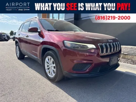 Red 2021 Jeep Cherokee Latitude for sale in Platte City, MO