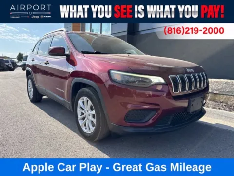 Red 2021 Jeep Cherokee Latitude for sale in Platte City, MO
