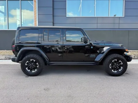 Photos of 2024 Jeep Wrangler Rubicon 4xe for sale in Platte City, MO at Airport Chrysler Dodge Jeep Ram