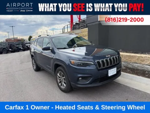 Blue 2020 Jeep Cherokee Latitude Plus for sale in Platte City, MO