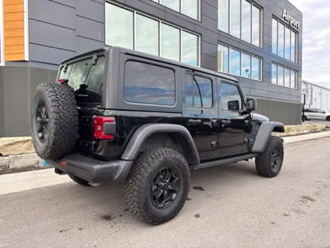 Another view of 2023 Jeep Wrangler Rubicon 20th Anniversary Edition 4xe for sale in Platte City, MO at Airport Chrysler Dodge Jeep Ram