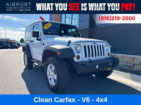 White 2013 Jeep Wrangler Sport for sale in Platte City, MO