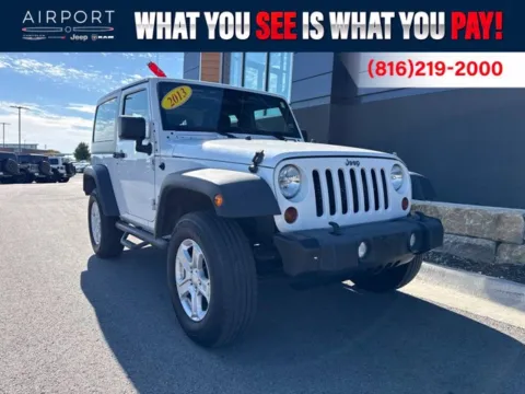 White 2013 Jeep Wrangler Sport for sale in Platte City, MO