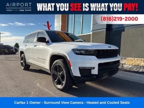 White 2024 Jeep Grand Cherokee L Limited for sale in Platte City, MO
