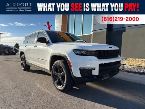 White 2024 Jeep Grand Cherokee L Limited for sale in Platte City, MO
