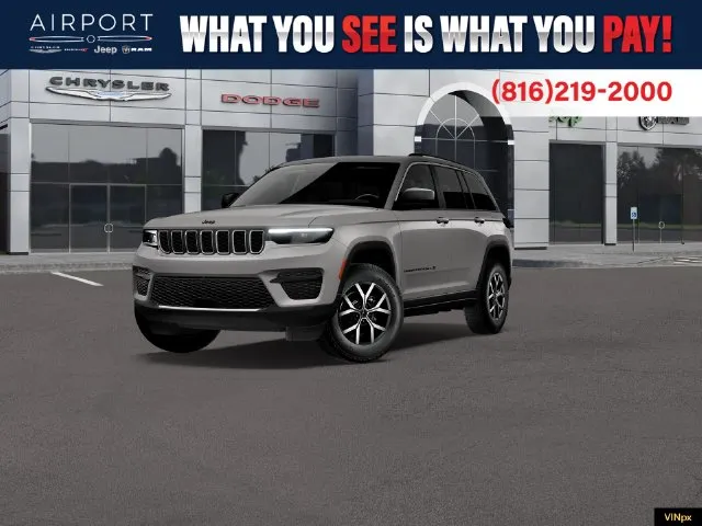 Gray 2027 Jeep Grand Cherokee Laredo for sale in Platte City, MO
