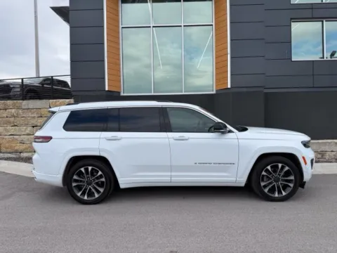 Photos of 2023 Jeep Grand Cherokee L Overland for sale in Platte City, MO at Airport Chrysler Dodge Jeep Ram