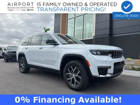 White 2025 Jeep Grand Cherokee L Limited for sale in Platte City, MO