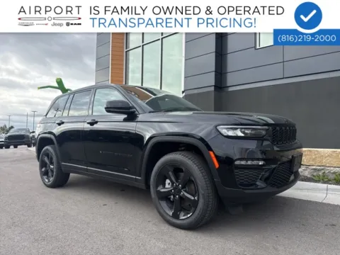 Black 2025 Jeep Grand Cherokee Limited for sale in Platte City, MO