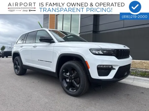 White 2025 Jeep Grand Cherokee Limited for sale in Platte City, MO