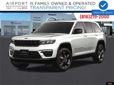 White 2025 Jeep Grand Cherokee Limited for sale in Platte City, MO