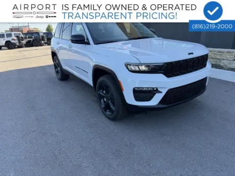 White 2025 Jeep Grand Cherokee Limited for sale in Platte City, MO