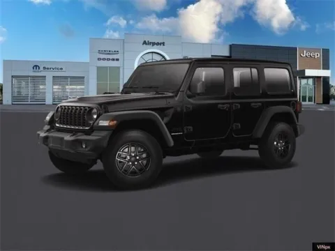 Photos of 2025 Jeep Wrangler Sport S for sale in Platte City, MO at Airport Chrysler Dodge Jeep Ram