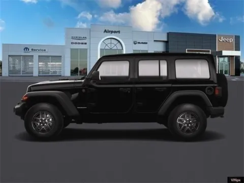 Another view of 2025 Jeep Wrangler Sport S for sale in Platte City, MO at Airport Chrysler Dodge Jeep Ram