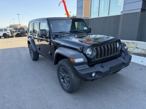 Photos of 2025 Jeep Wrangler Sport S for sale in Platte City, MO at Airport Chrysler Dodge Jeep Ram