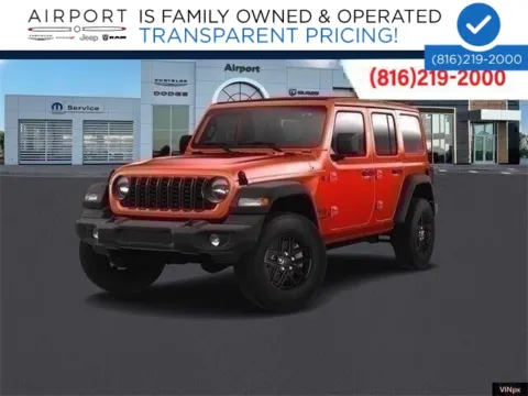 Red 2025 Jeep Wrangler Sport S for sale in Platte City, MO