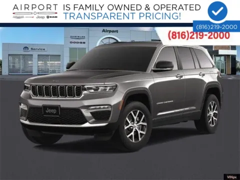 Gray 2025 Jeep Grand Cherokee Limited for sale in Platte City, MO