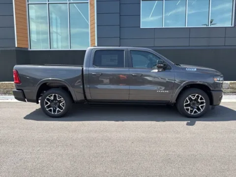 Photos of 2026 Ram 1500 Laramie for sale in Platte City, MO at Airport Chrysler Dodge Jeep Ram