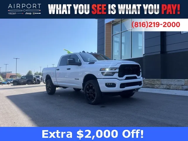 White 2026 Ram 2500 Big Horn for sale in Platte City, MO