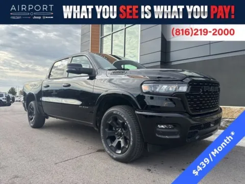 Black 2026 Ram 1500 Big Horn/Lone Star for sale in Platte City, MO