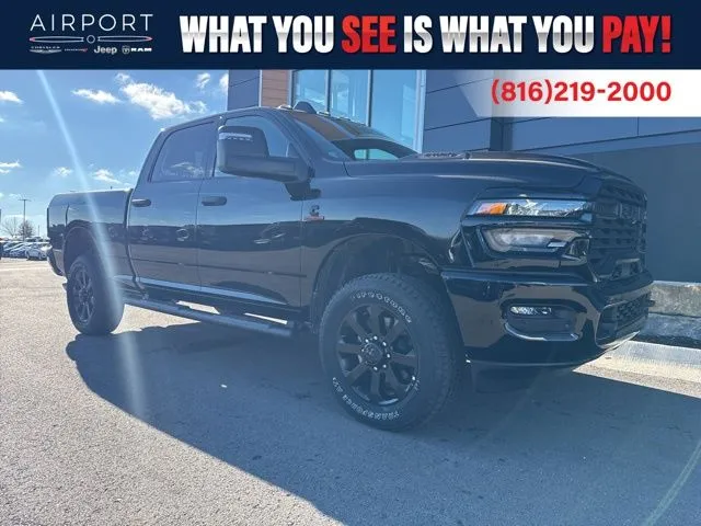 Black 2026 Ram 2500 Tradesman for sale in Platte City, MO