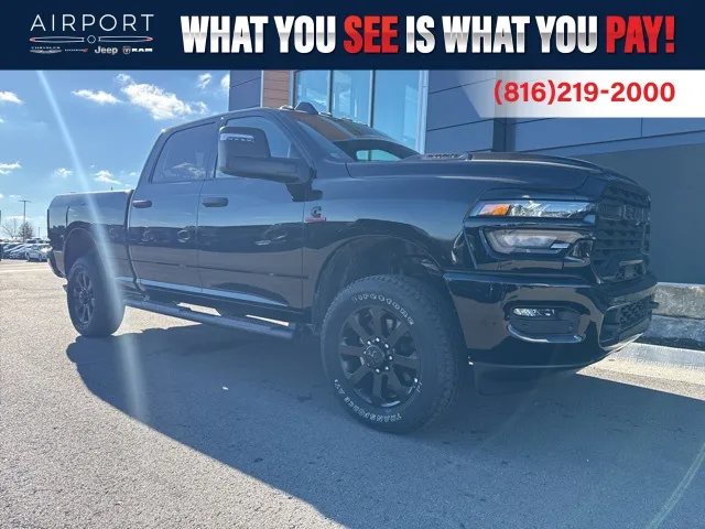 Black 2026 Ram 2500 Tradesman for sale in Platte City, MO