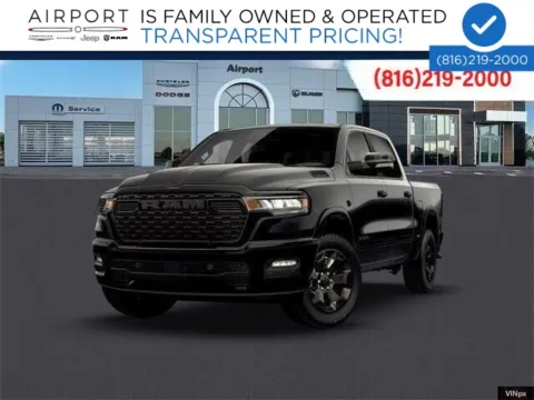 Black 2026 Ram 1500 Big Horn/Lone Star for sale in Platte City, MO