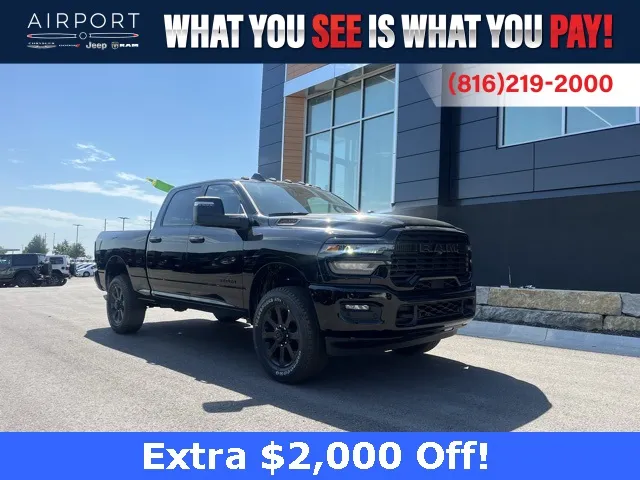 Black 2026 Ram 2500 Big Horn for sale in Platte City, MO